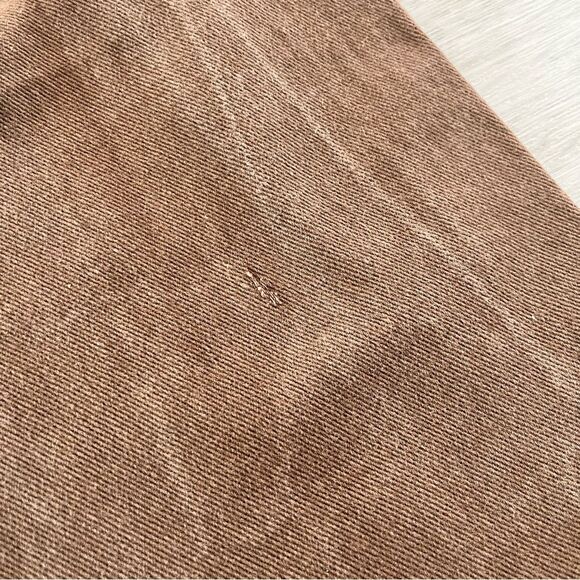 Motel Rocks Denim Parallel Jeans Rich Brown Size XXS - Picture 12 of 12